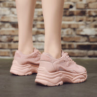 Lace Up Chunky Sneakers