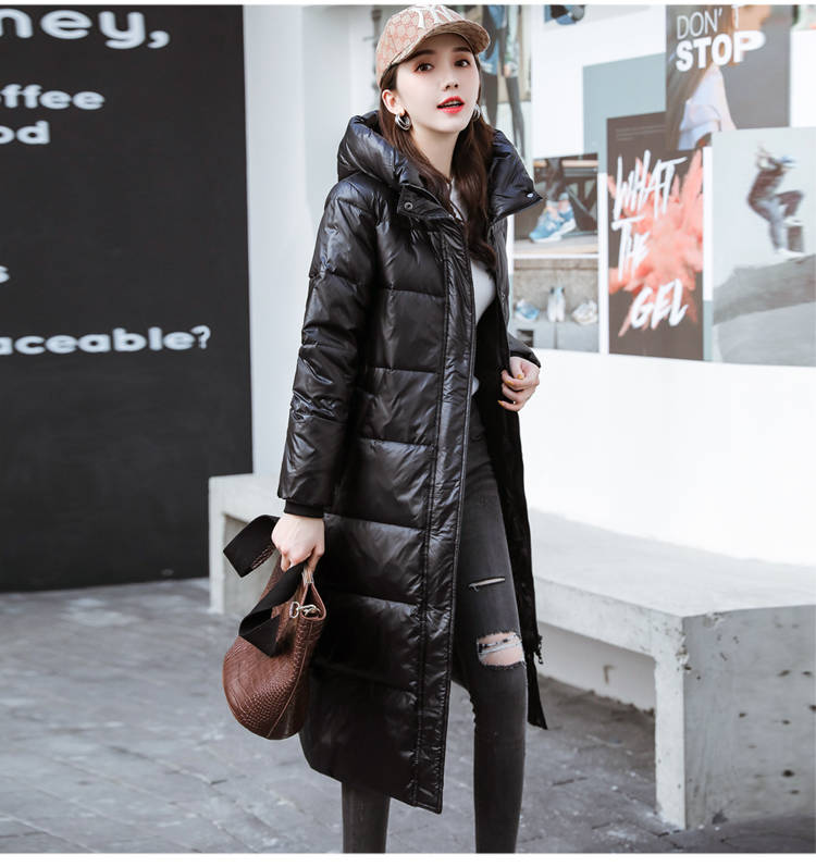 Casual Black Parka