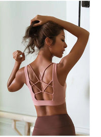 Anti-Sweat Push Up Sports Bra