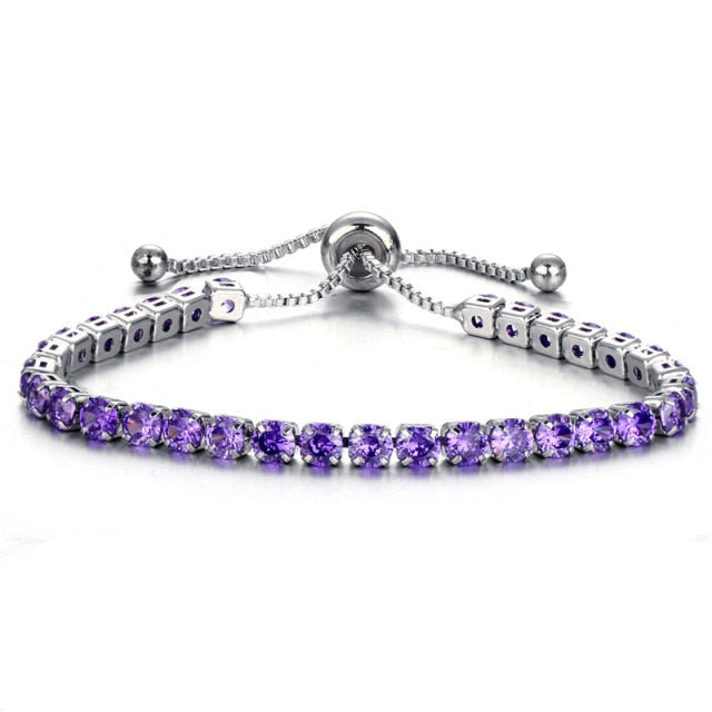 Fashion Cubic Zirconia Tennis Bracelet