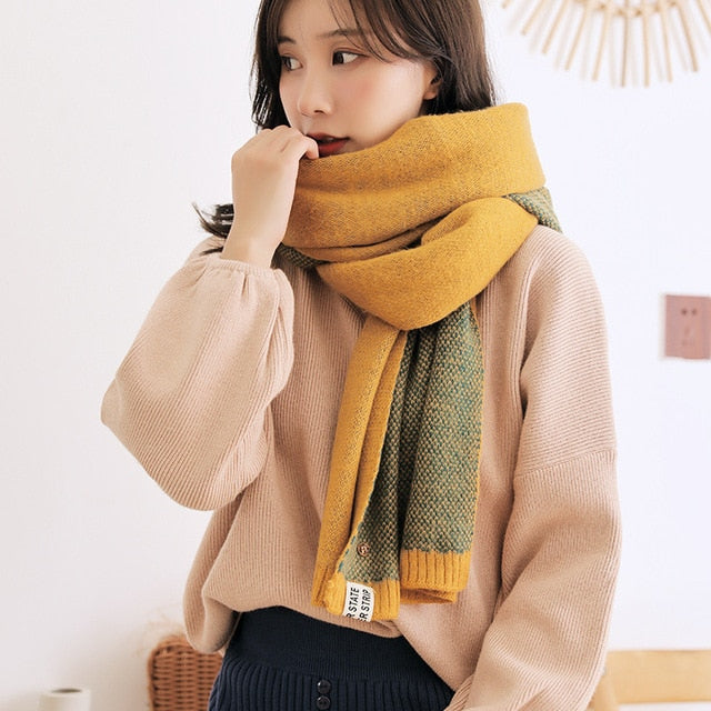 Knitted Cashmere Scarf