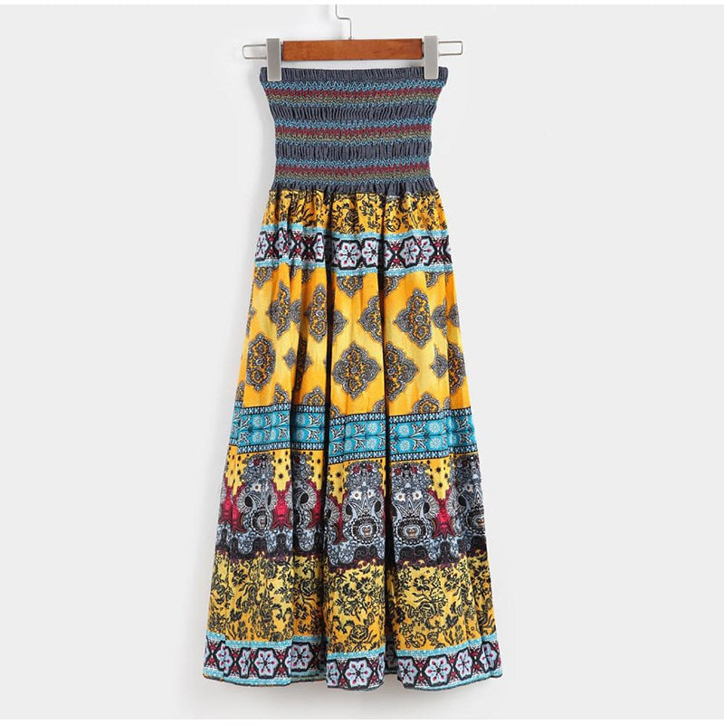 Bohemian Women Long Skirt