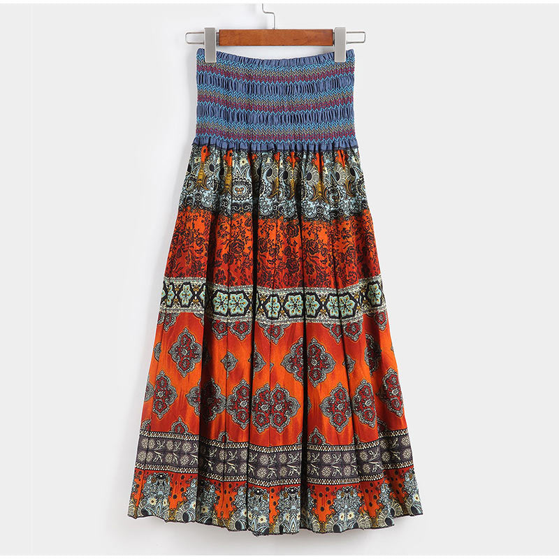 Bohemian Women Long Skirt