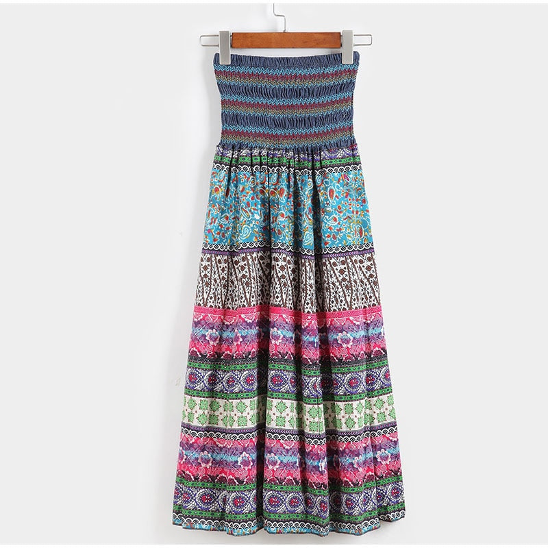 Bohemian Women Long Skirt