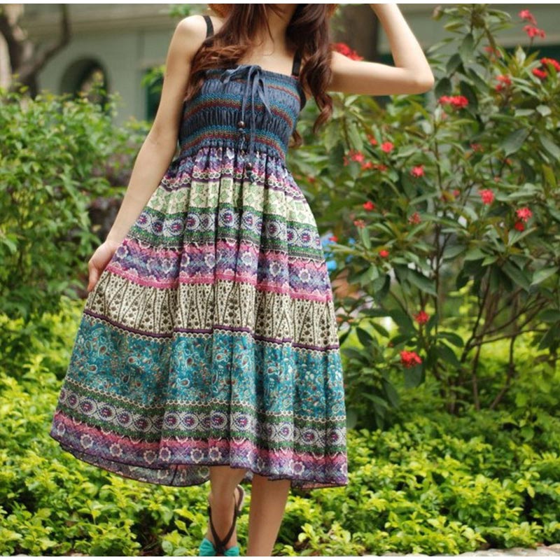 Bohemian Women Long Skirt