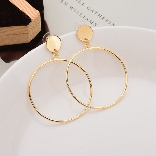 Simple Trendy Geometric Earrings