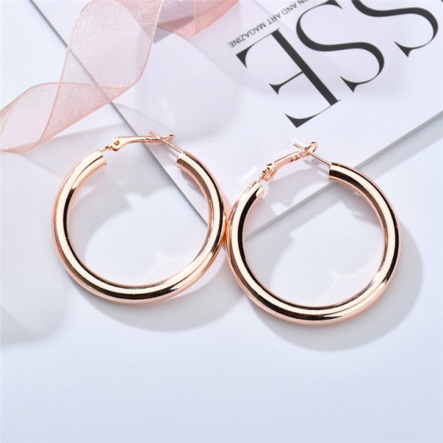 Simple Trendy Geometric Earrings