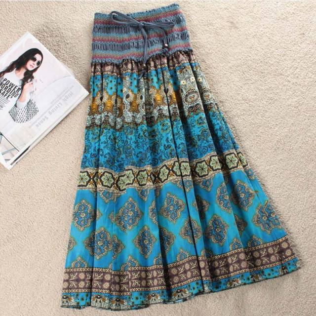 Bohemian Women Long Skirt