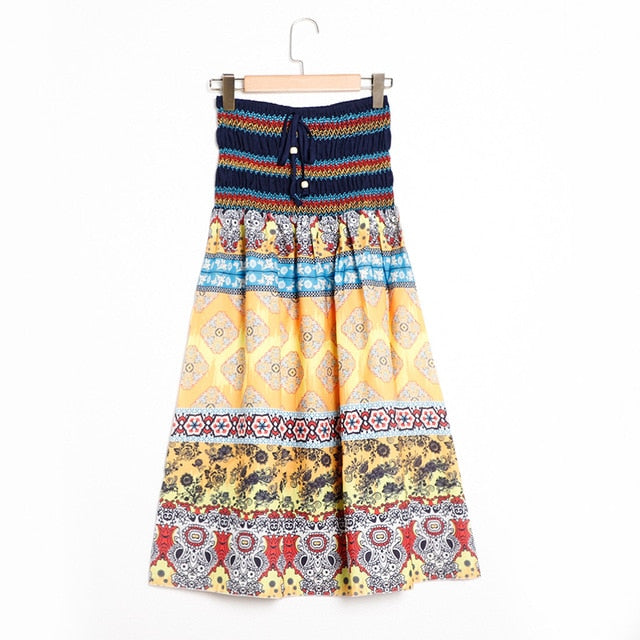 Bohemian Women Long Skirt