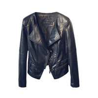 Spring Autumn Ladies Motorcycle Leather