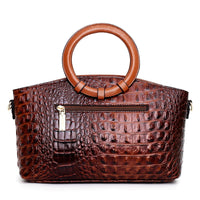 Crocodile Leather Luxury Handbag