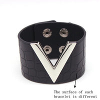 Crack Leather Bracelet