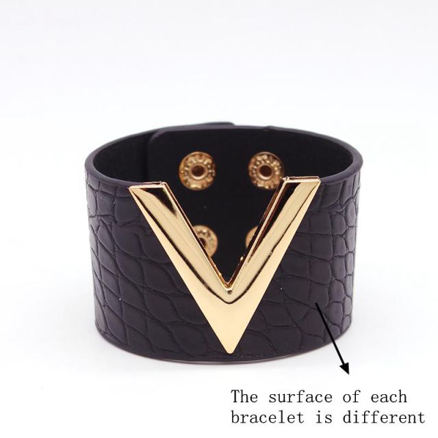 Crack Leather Bracelet