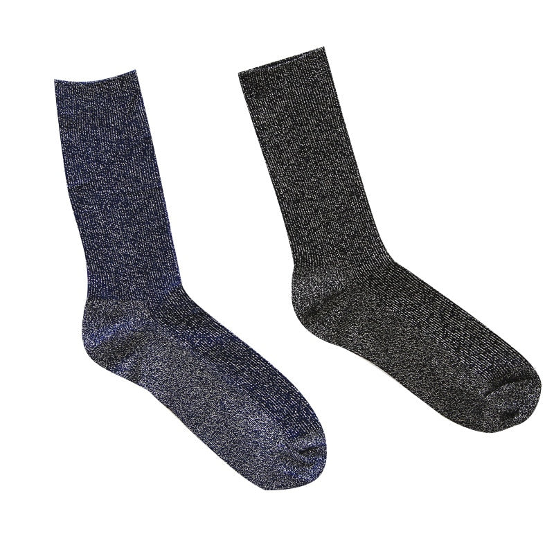 Winter Cotton Plain Socks