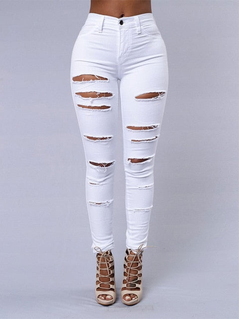 Denim Ripped Jeans