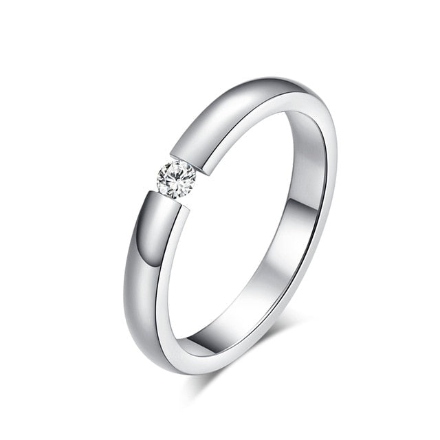 Casual Stainless Steel Ring