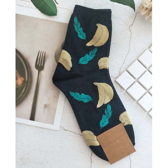 Cool Korean Printed Socks