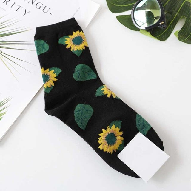 Cool Korean Printed Socks