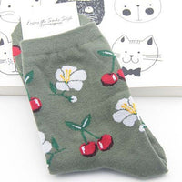 Cool Korean Printed Socks