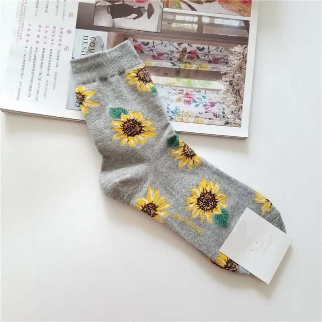 Cool Korean Printed Socks