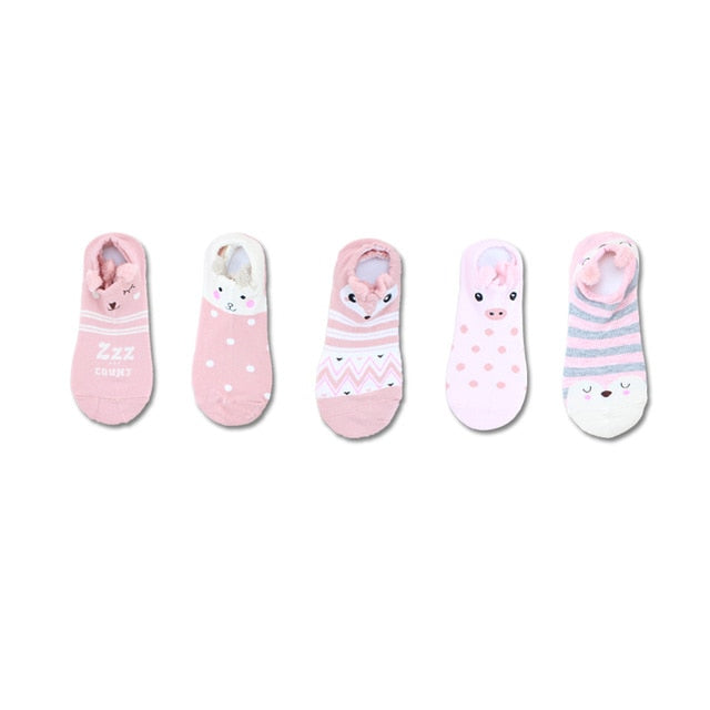 Cute Animal Cotton Socks