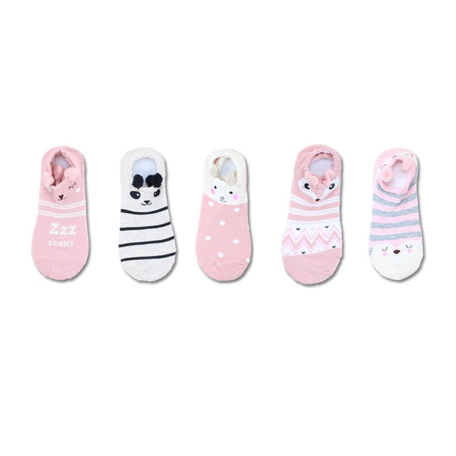 Cute Animal Cotton Socks