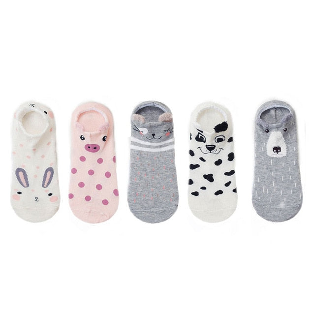 Cute Animal Cotton Socks