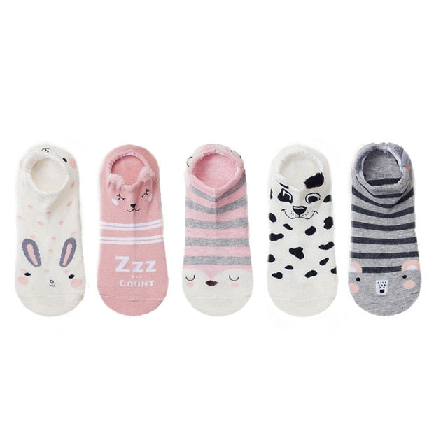 Cute Animal Cotton Socks