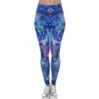 Aztec Round Ombre Printed Leggings