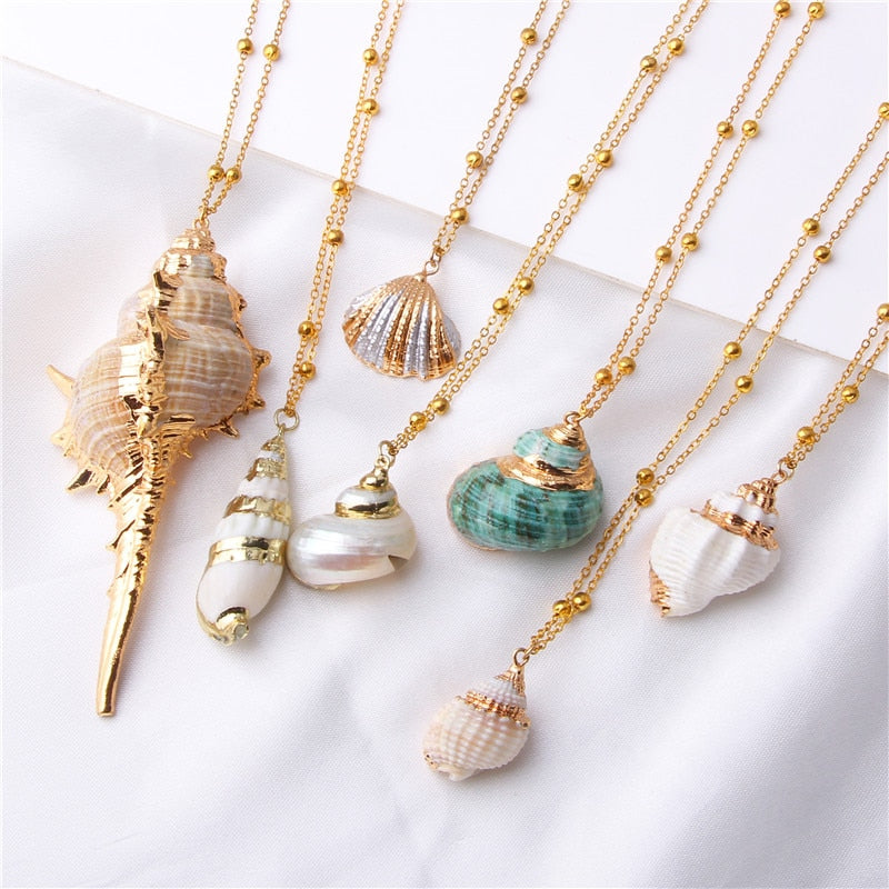 Boho Conch Shell Necklace