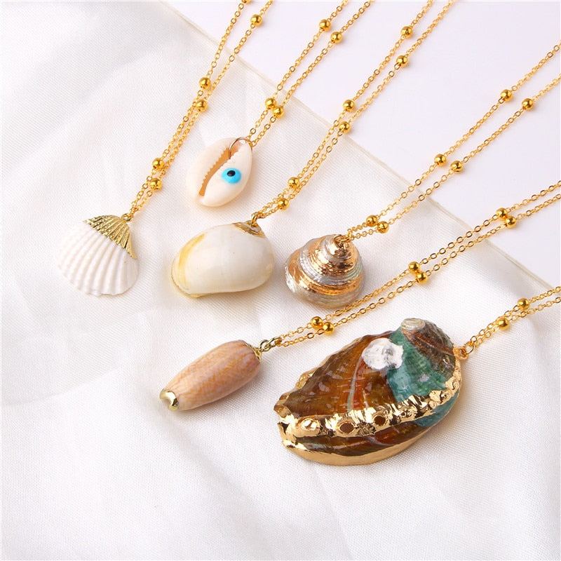 Boho Conch Shell Necklace