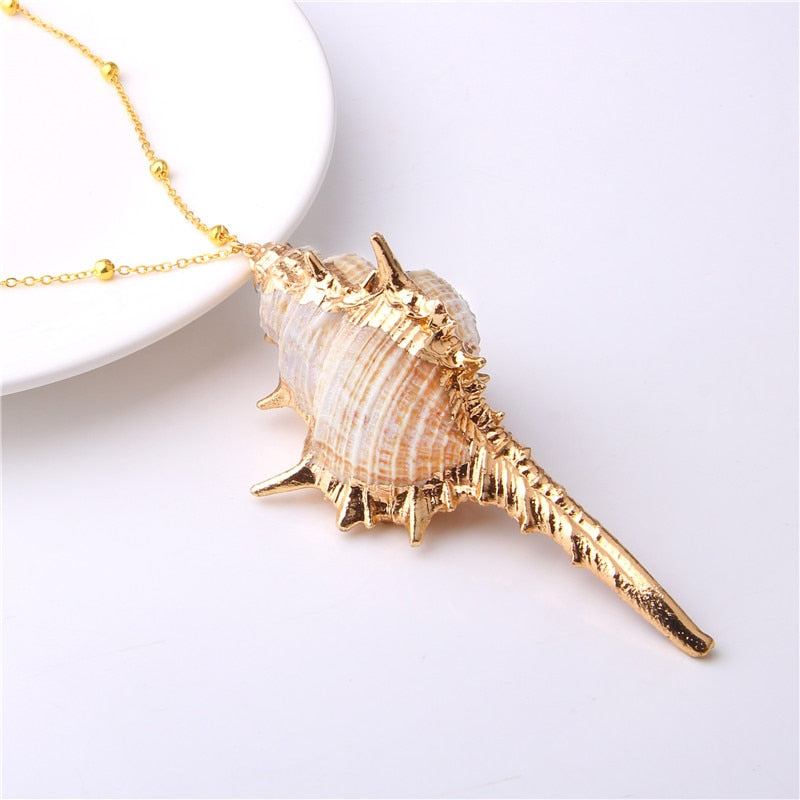 Boho Conch Shell Necklace