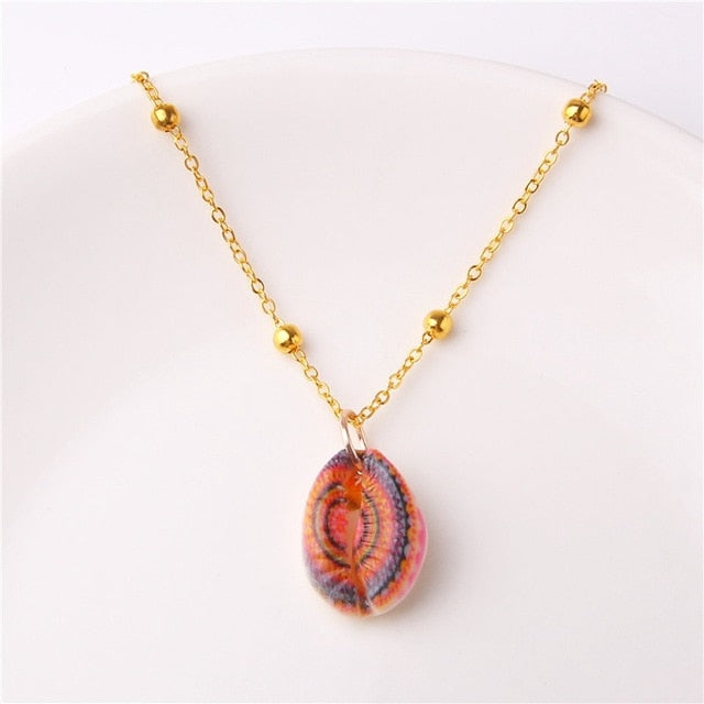 Boho Conch Shell Necklace