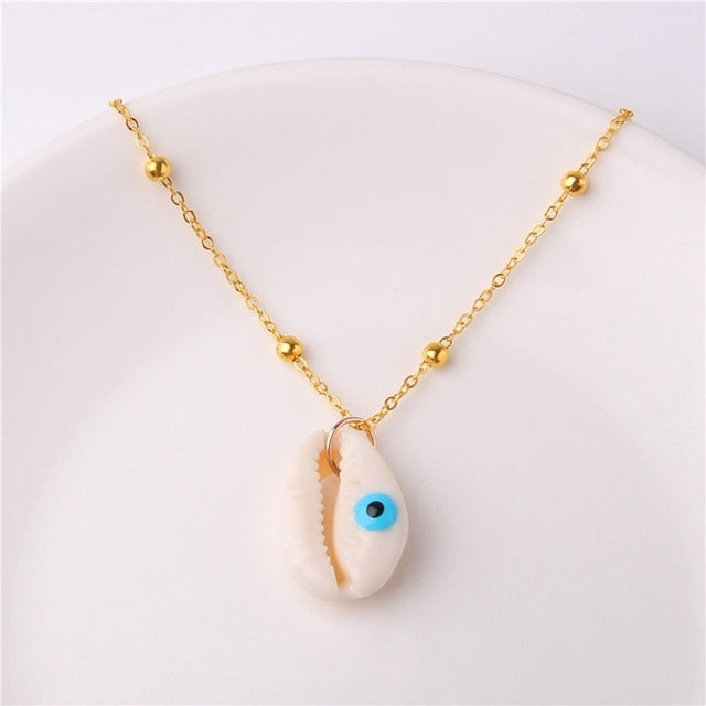 Boho Conch Shell Necklace