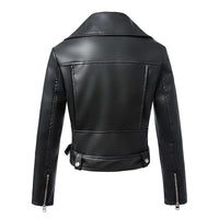 Faux PU Leather Jacket