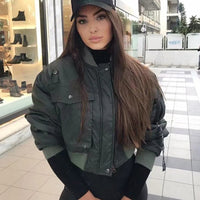 Green Bomber Jacket