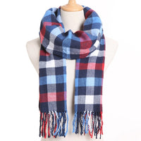 Casual Plaid Scarf