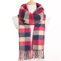 Casual Plaid Scarf