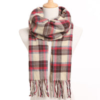 Casual Plaid Scarf