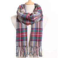 Casual Plaid Scarf