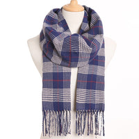 Casual Plaid Scarf