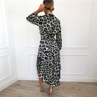 Chiffon Leopard Dress