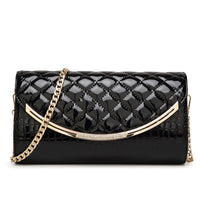 Luxury Patent Leather Shoulder Bag