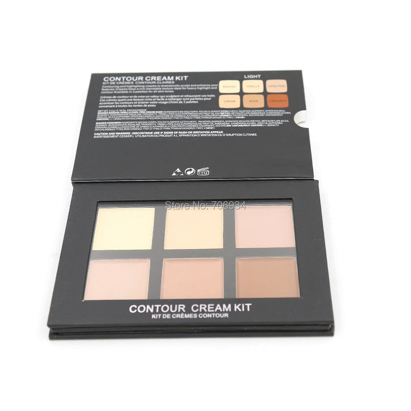 6 Colors Contour & Concealer Palette