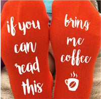 Printed Quote Socks