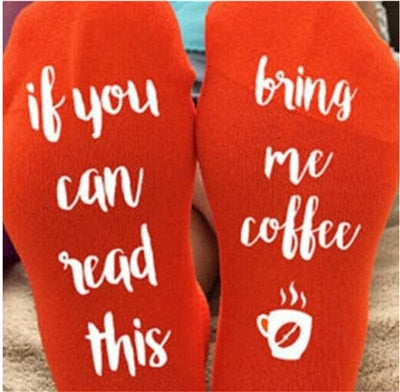 Printed Quote Socks