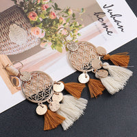 Vintage Ethnic Long Tassel Earrings