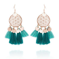 Vintage Ethnic Long Tassel Earrings