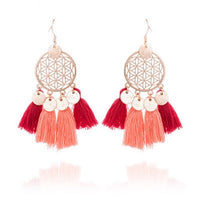 Vintage Ethnic Long Tassel Earrings