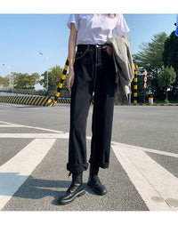 Korean Style Black Jeans